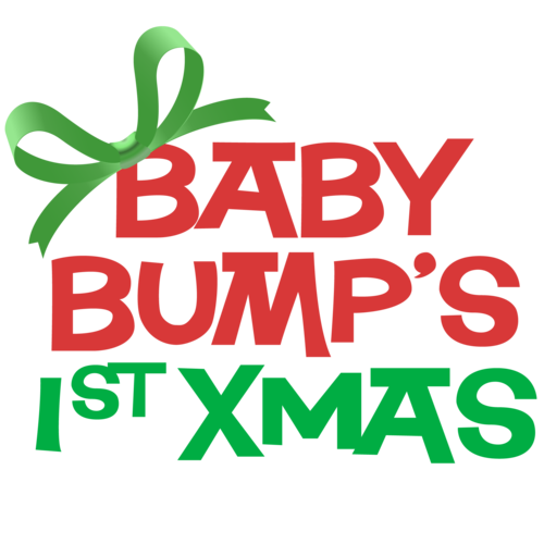 baby bump christmas shirt