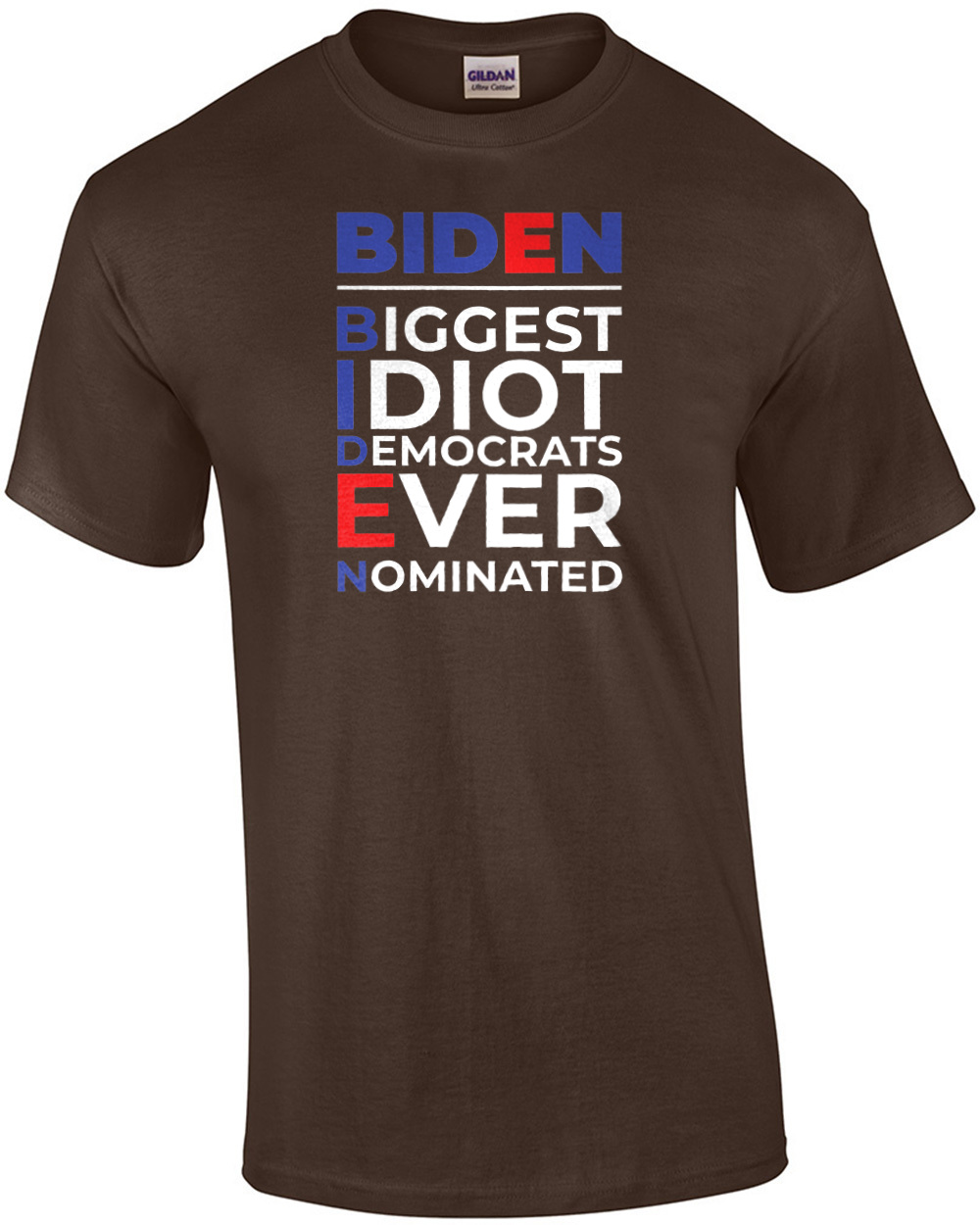 Biden Biggest Idiot Democrats Ever Nominated Anti Joe Biden T Shirt Ebay