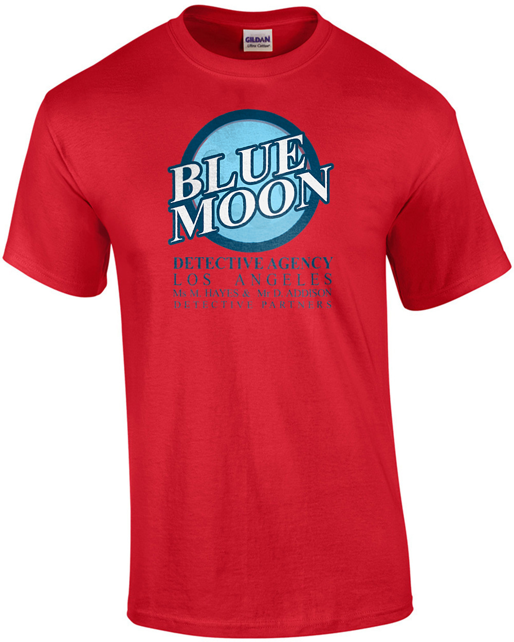 Blue Moon Detective Agency - Moonlighting 80's T-shirt | eBay