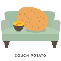 Couch Potato Pun T-Shirt