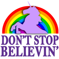 Don't stop believin' Funny T-Shirt