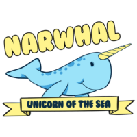 Narwhal Unicorn Of The Sea - Funny T-Shirt