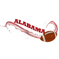 Alabama Football swish - Alabama T-Shirt