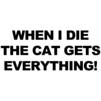 Cat Gets Everything! - Funny T-shirt