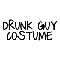 Drunk Guy Costume Halloween Shirt