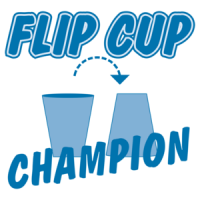 Flip Cup Champion Drinking Shirt