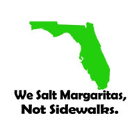 Florida We Salt Margaritas Not Sidewalks T-Shirt