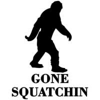 Gone Squatching, Finding Bigfoot, Squatch. Funny T-shirt