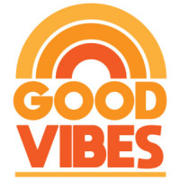 Good Vibes - Rainbow cool t-shirt