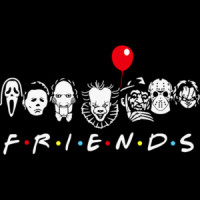 Horror Friends - Friends Parody Halloween T-Shirt