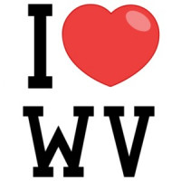 I love (heart) West Virginia T-Shirt