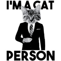 I'm a cat person - funny cat t-shirt