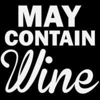 May Contain wine - funny wine t-shirt