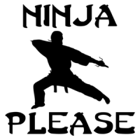 Ninja Please Shirt