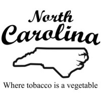 North Carolina - Where tobacco is a vegetable - North Carolina T-Shirt