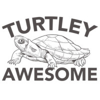 Turtley Awesome - Funny pun t-shirt