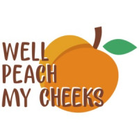 Well peach my cheeks - Georgia T-Shirt