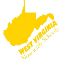 West Virginia - Now with sckools - West Virginia T-Shirt