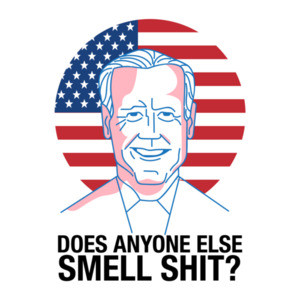 Does Anyone Else Smell Shit? Funny Joe Biden shirt