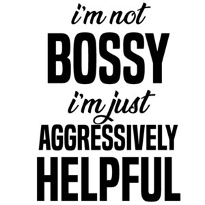 I'm not bossy - I'm just aggressively helpful - sarcastic t-shirt