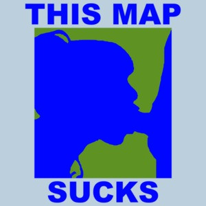 This Map Sucks Shirt