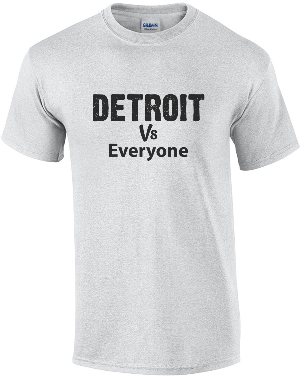 Detroit VS Everybody White' Men's T-Shirt