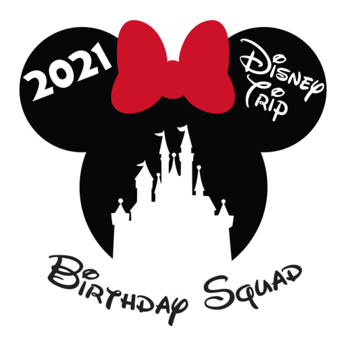 Disney Trip Birthday Squad Choose Your Year Shirt