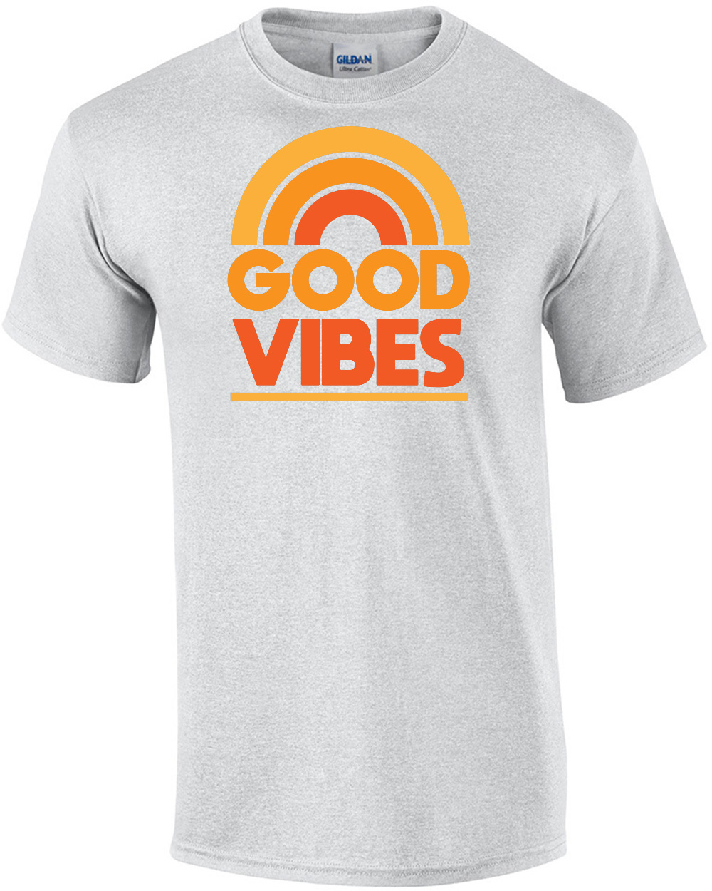 good vibes rainbow sweatshirt