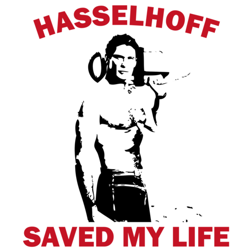 hasselhoff tshirt