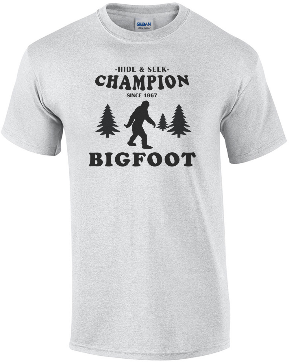 bigfoot t shirt hide and seek