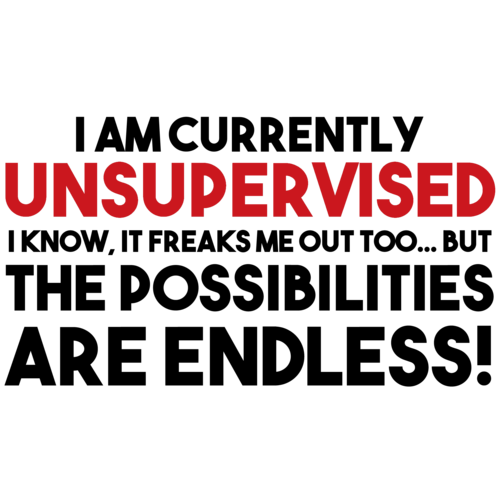 i am currently unsupervised