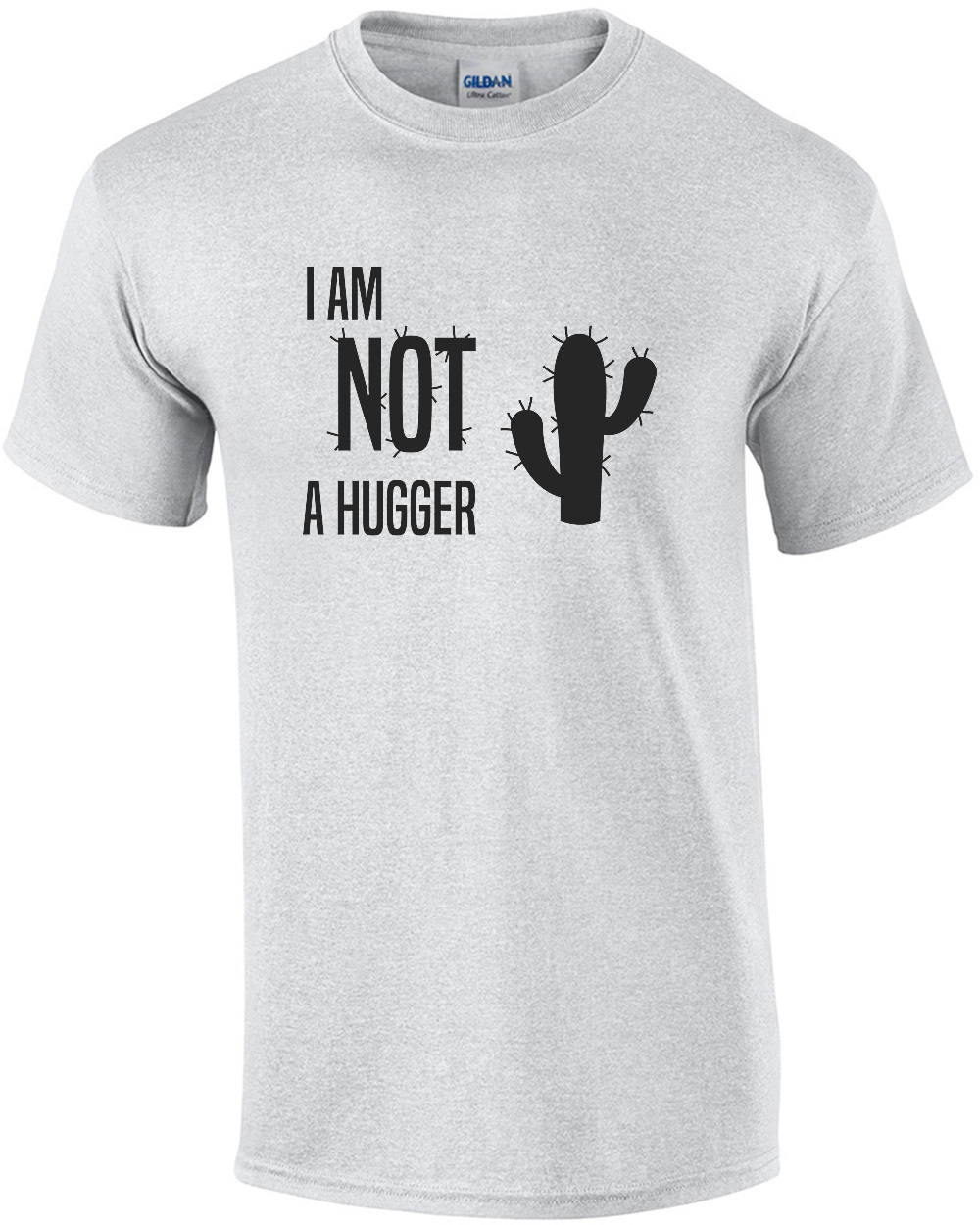 i am not a hugger t shirt