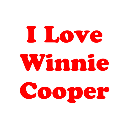 i love winnie cooper shirt