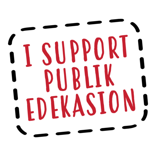 I Support Publik Edekasion T-Shirt