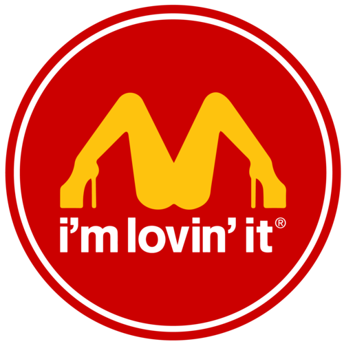 I M Lovin It Mcdonald S Parody T Shirt