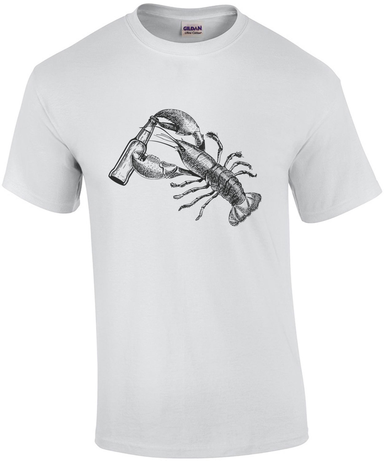 Shipyard Brewing Company Lobster Maine Double Sided T Shirt -  Finland