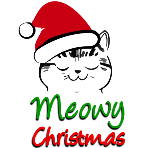 Meowy Christmas T-Shirt