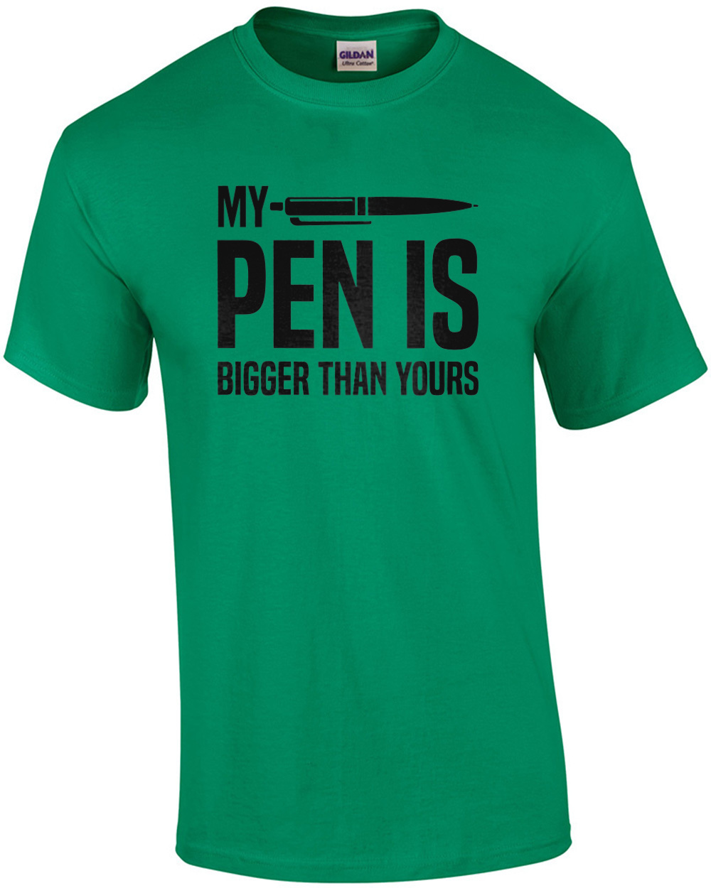 My Pen Is Bigger Than Yours Funny Sexual T Shirt Ebay 4298
