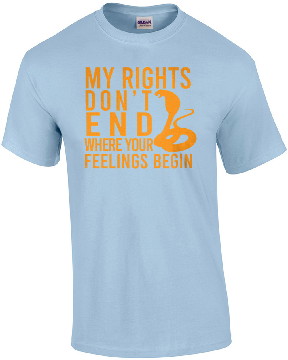 2nd Amendment My Rights Don't End Where Your Feelings Begin Frost Budd –  Murphy's Custom Gifts