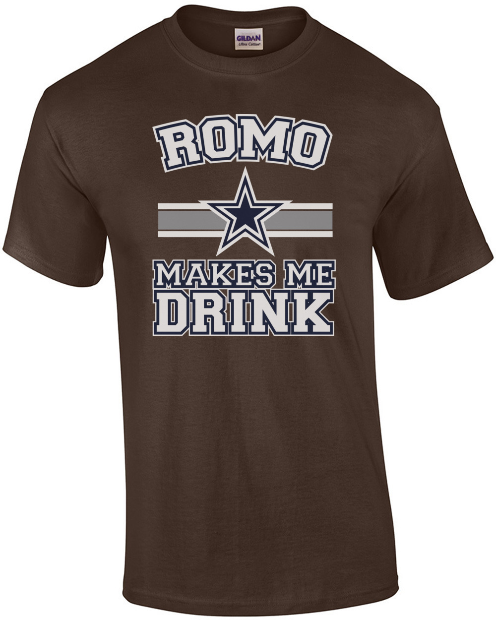 Romo Makes Me Drink Dallas Cowboys T-Shirt