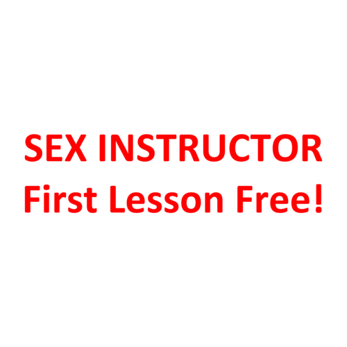 Sex Instructor First Lesson Free Shirt