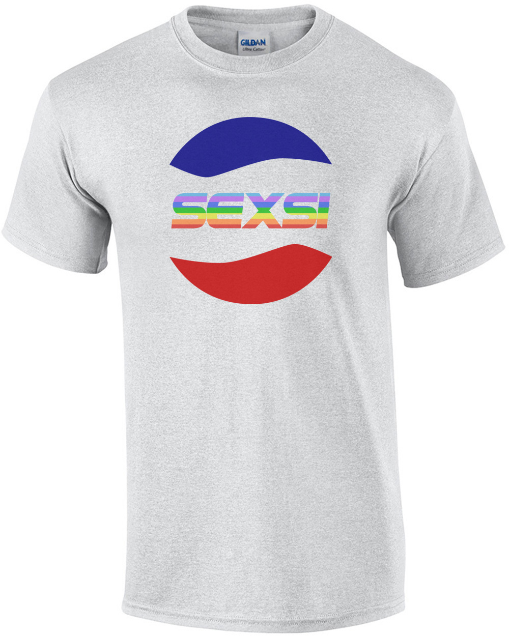 Sexsi Rainbow - Pepsi Parody - Gay Pride - Lesbian T-Shirt | eBay