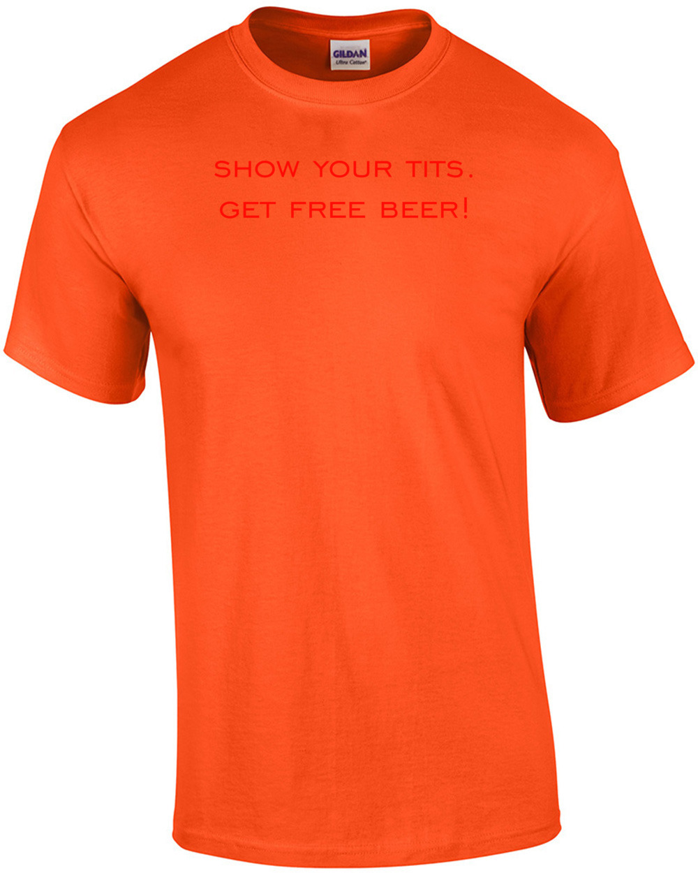 TITS T-SHIRT ORANGE - T.I.T.S. Store