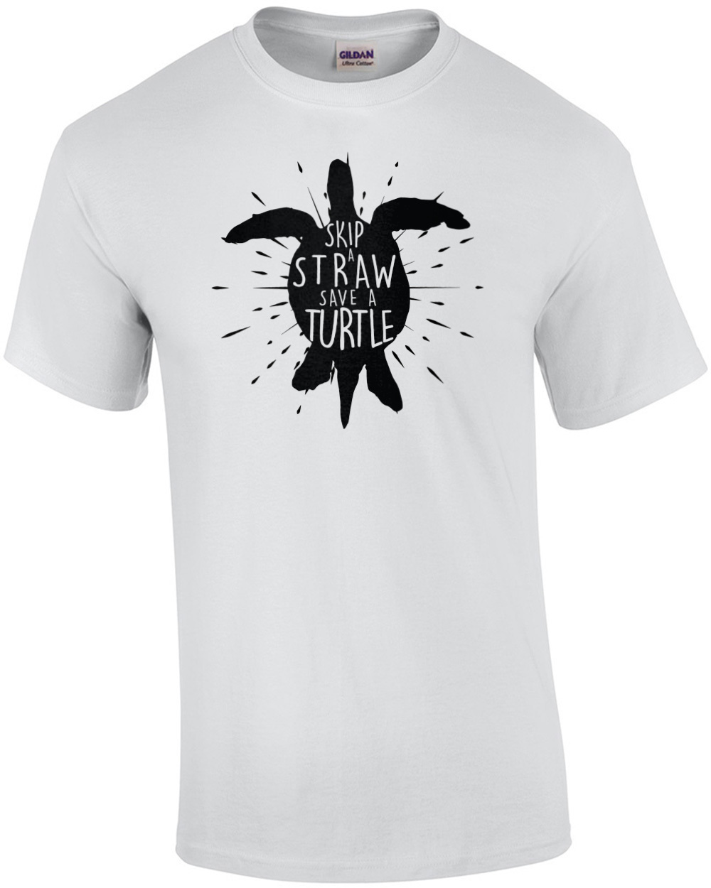 save a turtle straw' Men's T-Shirt