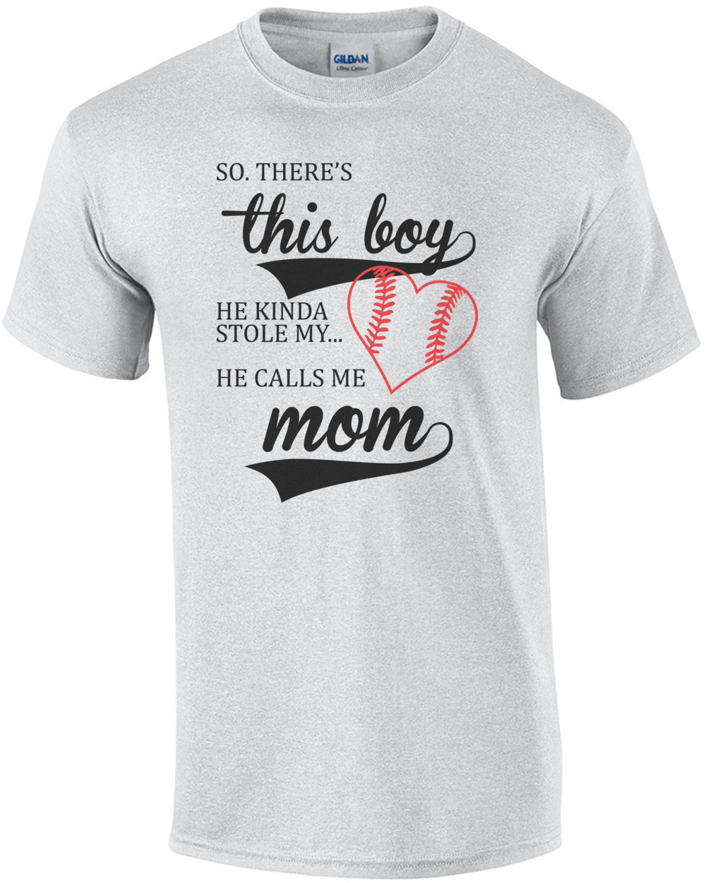 There's this boy - baseball mom shirt