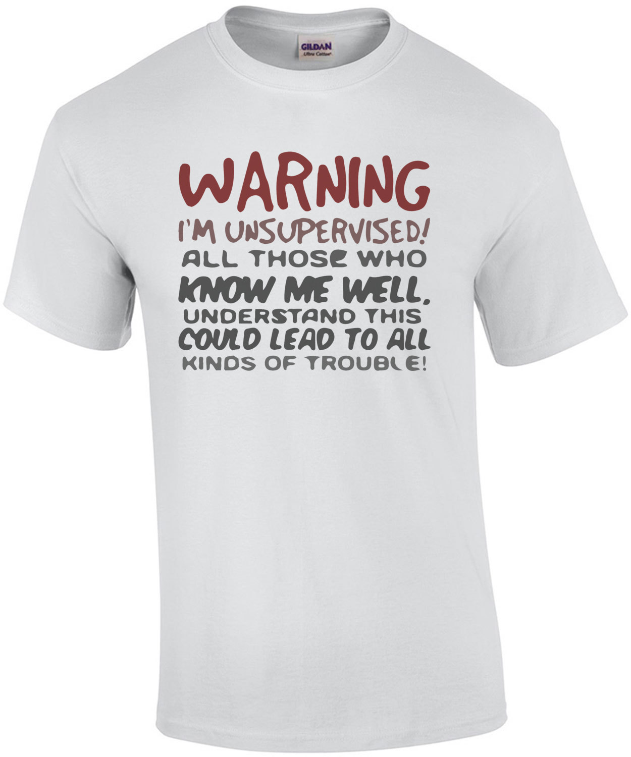 Mens I Come With A Warning T shirt Funny Censored Sarcasm Humor Clever –  Nerdy Shirts