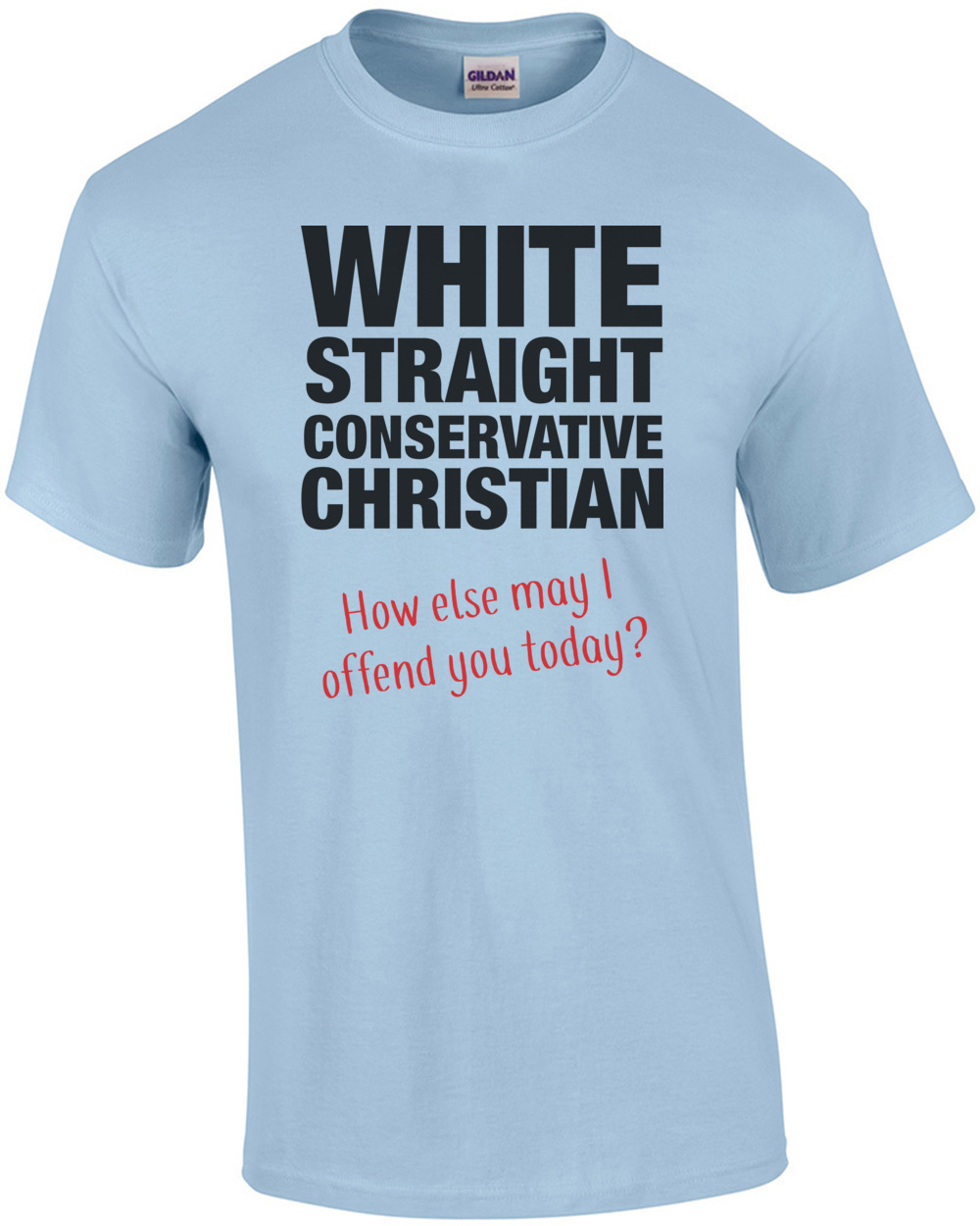 White Straight Conservative Christian How Else May I Offend You