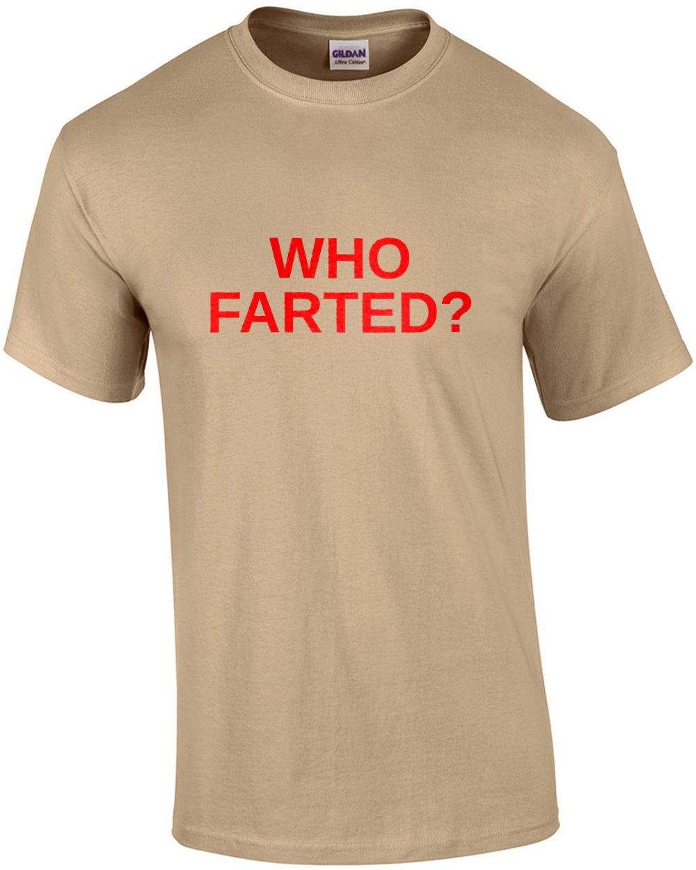 Who Farted? T-Shirt worn by booger in Revenge if the Nerds 80's T-Shirt