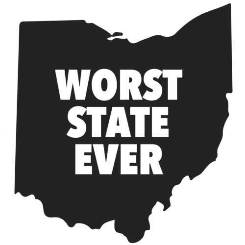 worst state ever shirt ohio